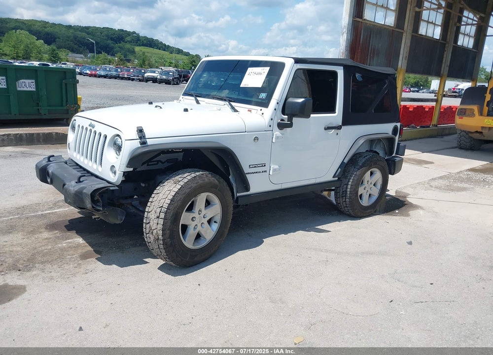 2017 JEEP WRANGLER SPORT 4X4 VIN: 1C4AJWAG3HL540257