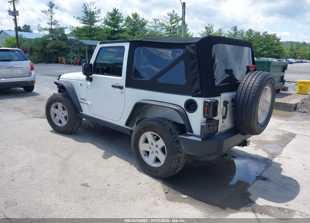 2017 JEEP WRANGLER SPORT 4X4 VIN: 1C4AJWAG3HL540257