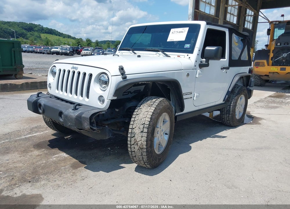 2017 JEEP WRANGLER SPORT 4X4 VIN: 1C4AJWAG3HL540257