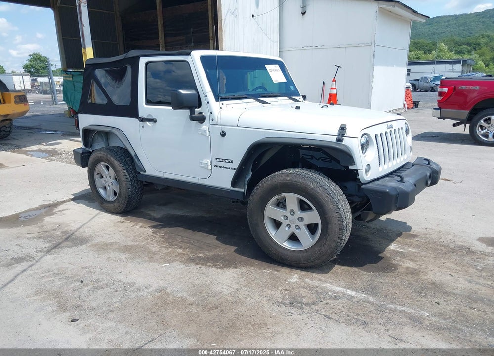 2017 JEEP WRANGLER SPORT 4X4 VIN: 1C4AJWAG3HL540257