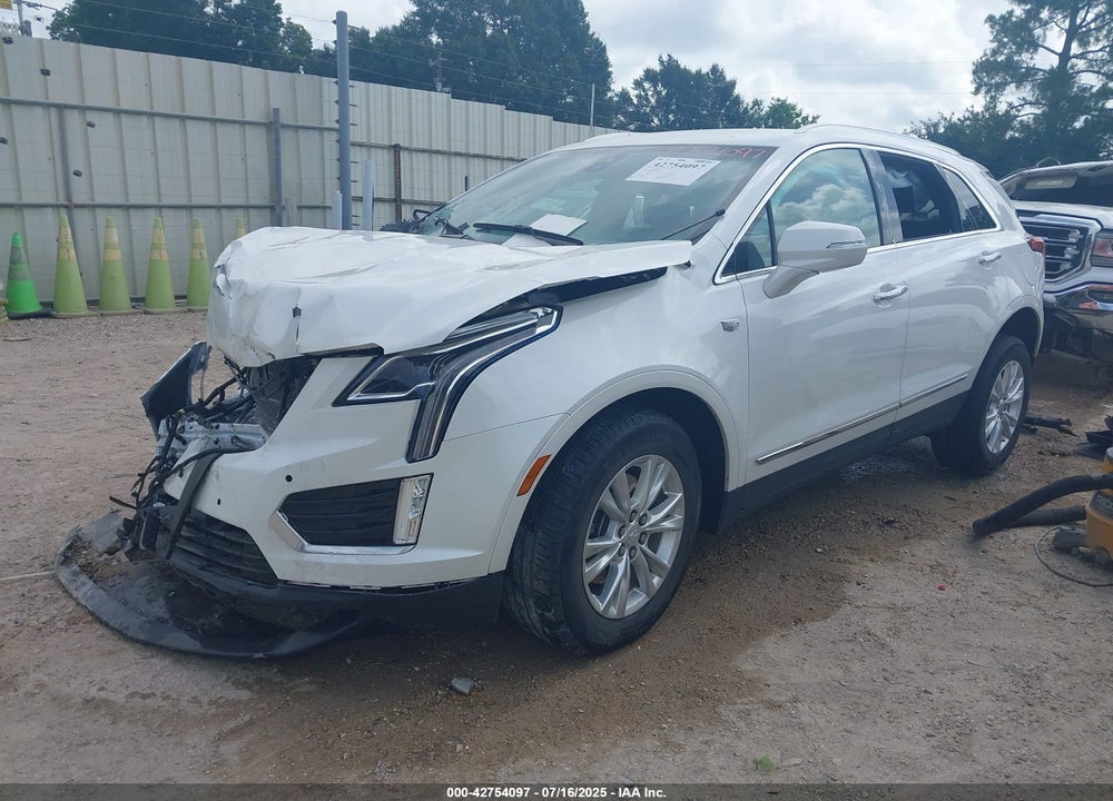 2021 CADILLAC XT5 FWD LUXURY VIN: 1GYKNAR49MZ123443