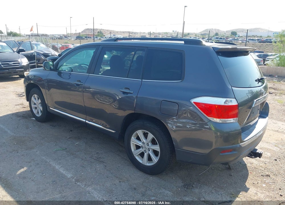2012 TOYOTA HIGHLANDER VIN: 5TDZK3EH9CS060362