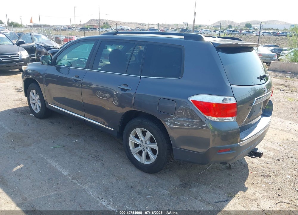 2012 TOYOTA HIGHLANDER VIN: 5TDZK3EH9CS060362