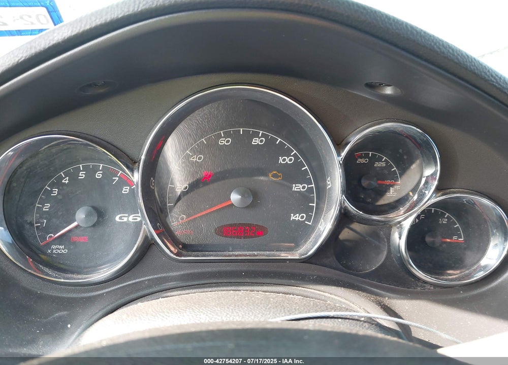 2007 PONTIAC G6 VIN: 1G2ZF58B774258208