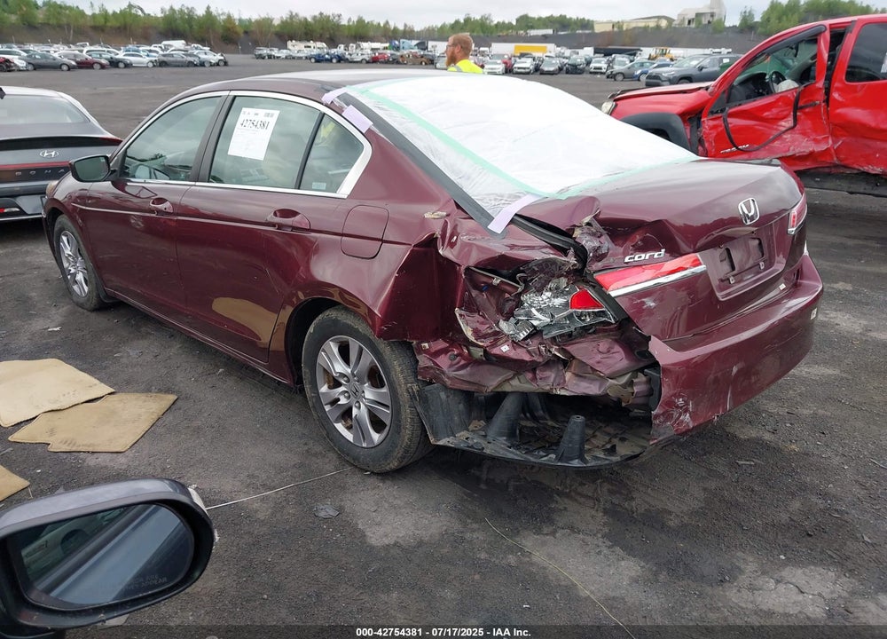 2012 HONDA ACCORD VIN: 1HGCP2F43CA213488