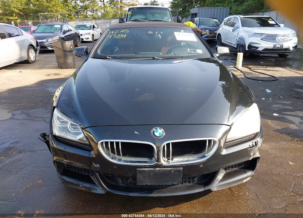 2015 BMW 650I XDRIVE VIN: WBAYP1C52FD216944