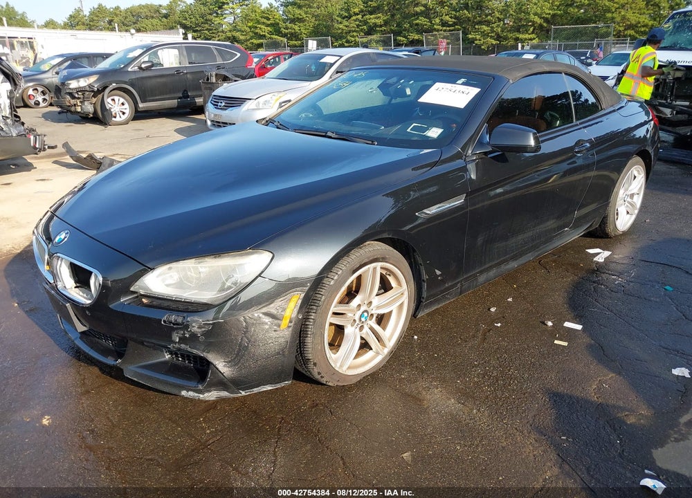 2015 BMW 650I XDRIVE VIN: WBAYP1C52FD216944