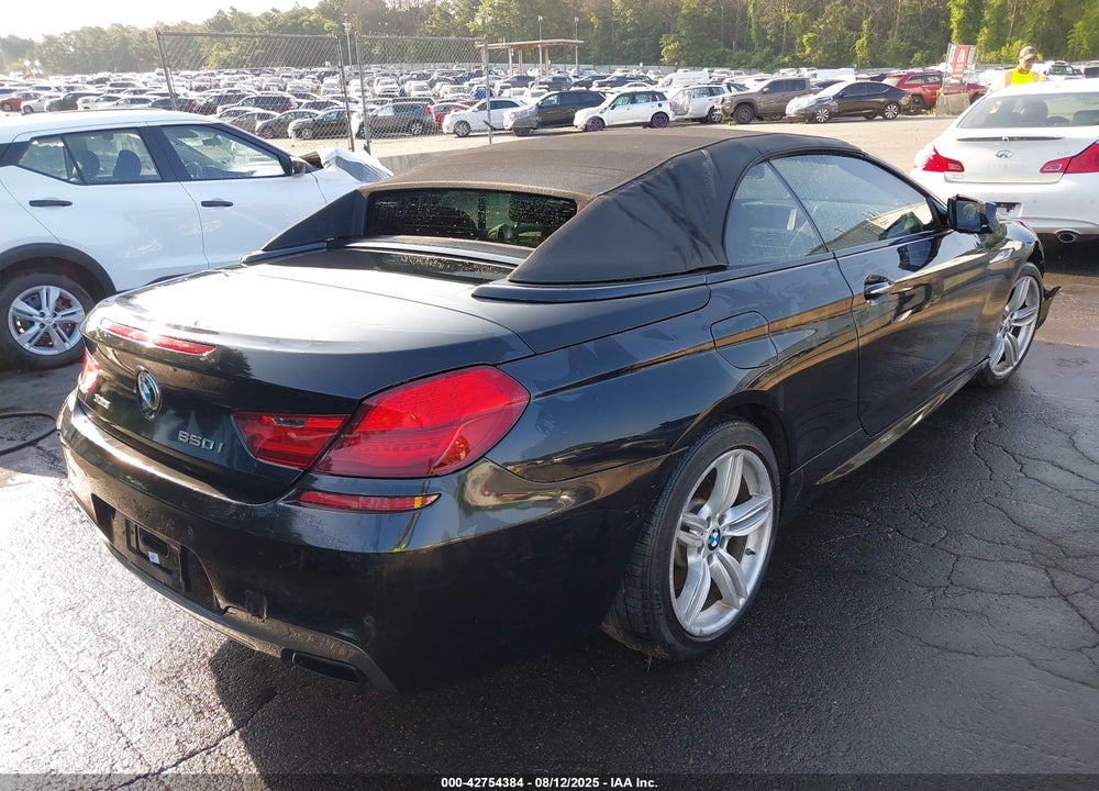 2015 BMW 650I XDRIVE VIN: WBAYP1C52FD216944