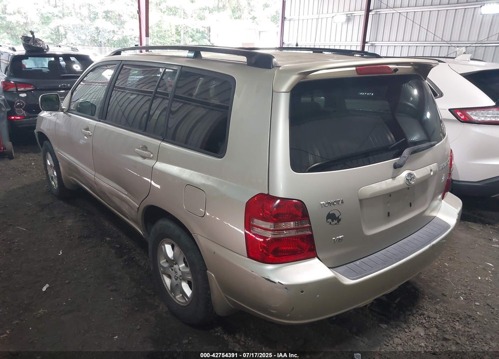 2002 TOYOTA HIGHLANDER VIN: JTEGF21A520055686