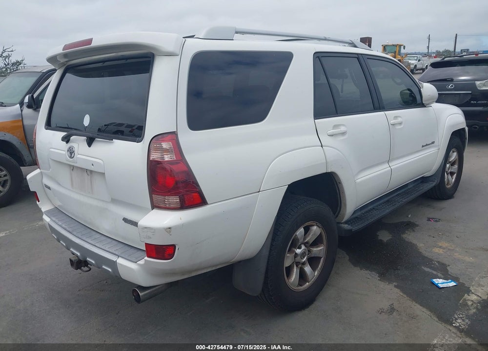 2004 TOYOTA 4RUNNER SR5 SPORT V6 VIN: JTEBU14R640054691