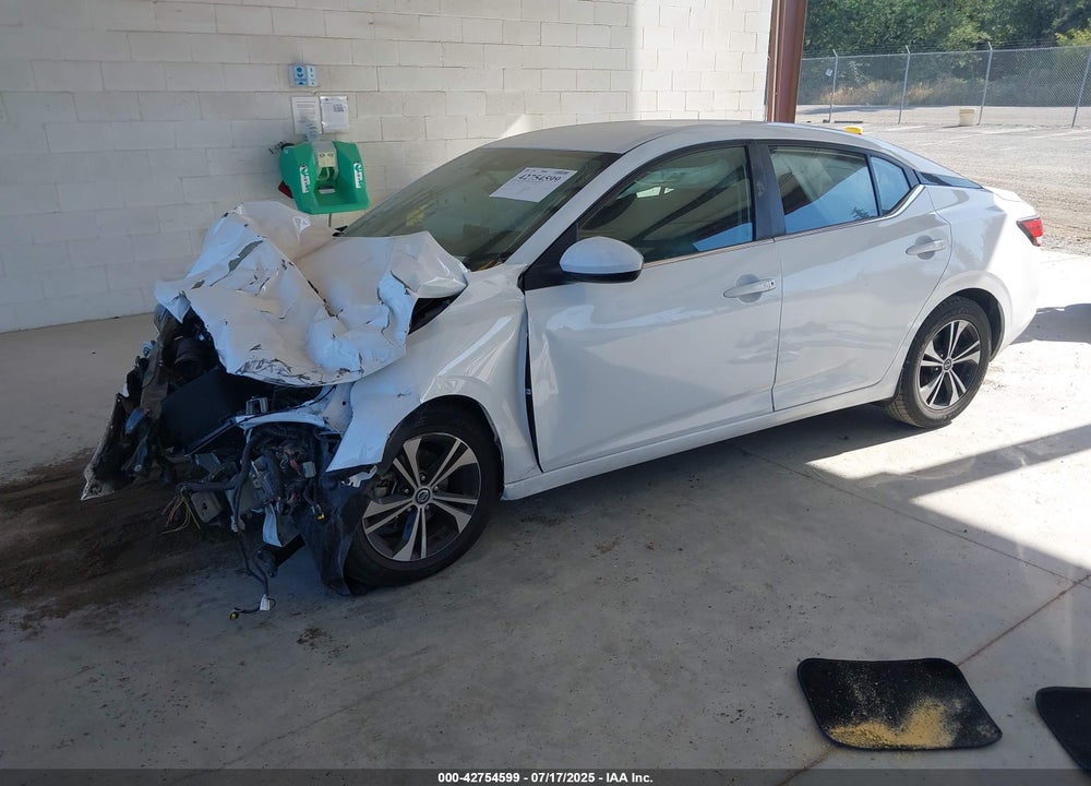 2021 NISSAN SENTRA SV XTRONIC CVT VIN: 3N1AB8CV4MY305567