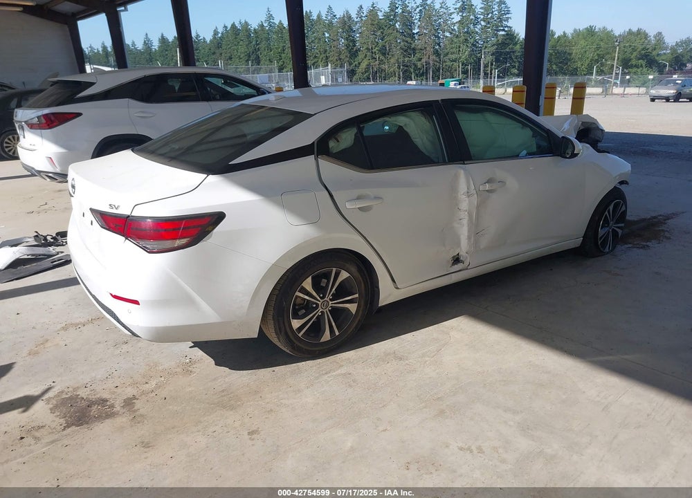 2021 NISSAN SENTRA SV XTRONIC CVT VIN: 3N1AB8CV4MY305567