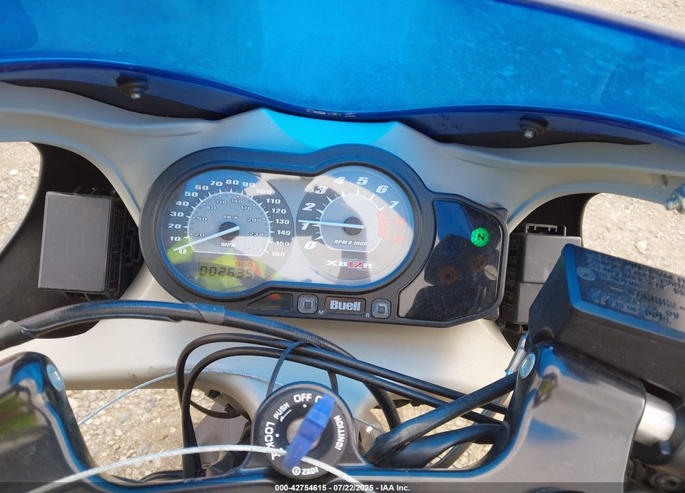 2009 BUELL FIREBOLT XB12R VIN: 4MZAX03D493300162