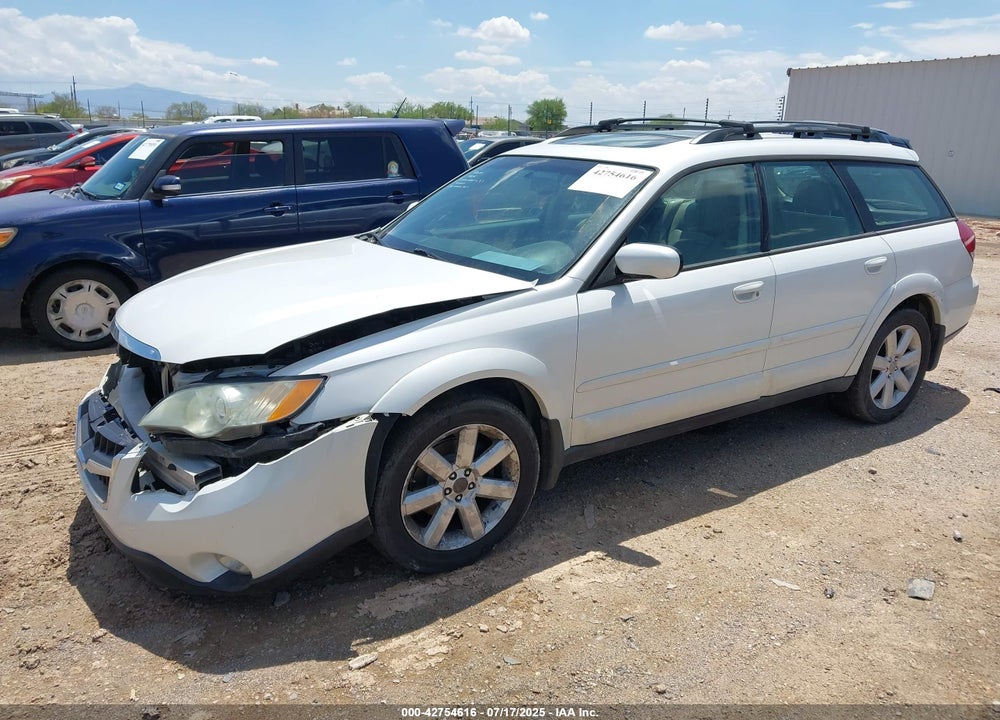 2008 SUBARU OUTBACK VIN: 4S4BP62C087308301