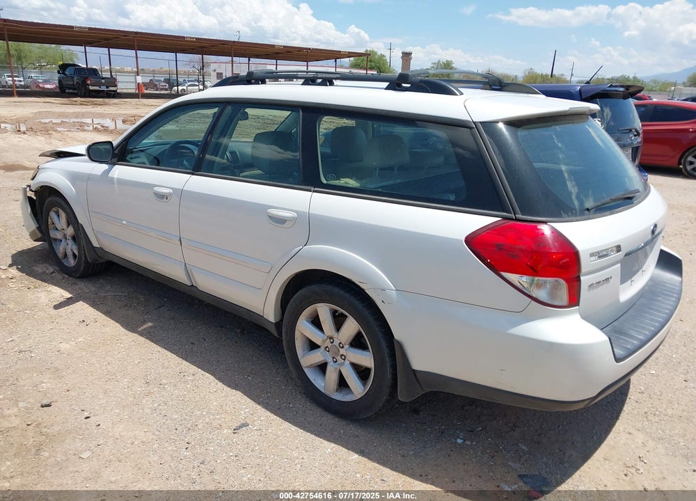 2008 SUBARU OUTBACK VIN: 4S4BP62C087308301