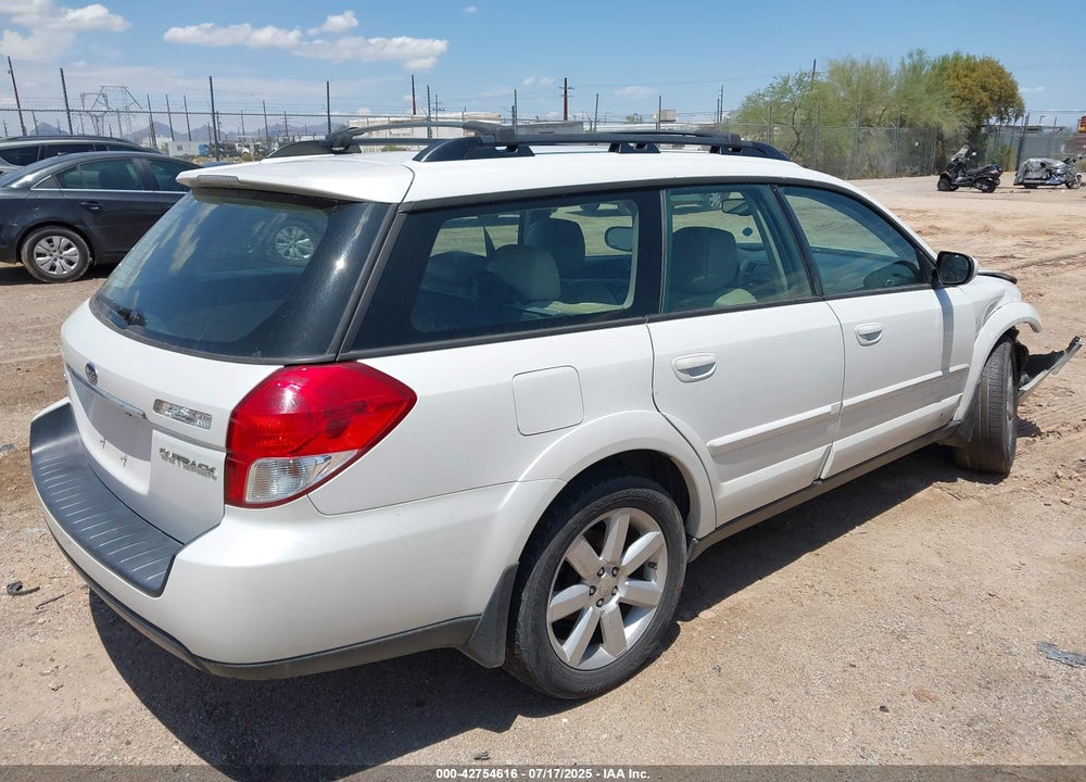 2008 SUBARU OUTBACK VIN: 4S4BP62C087308301