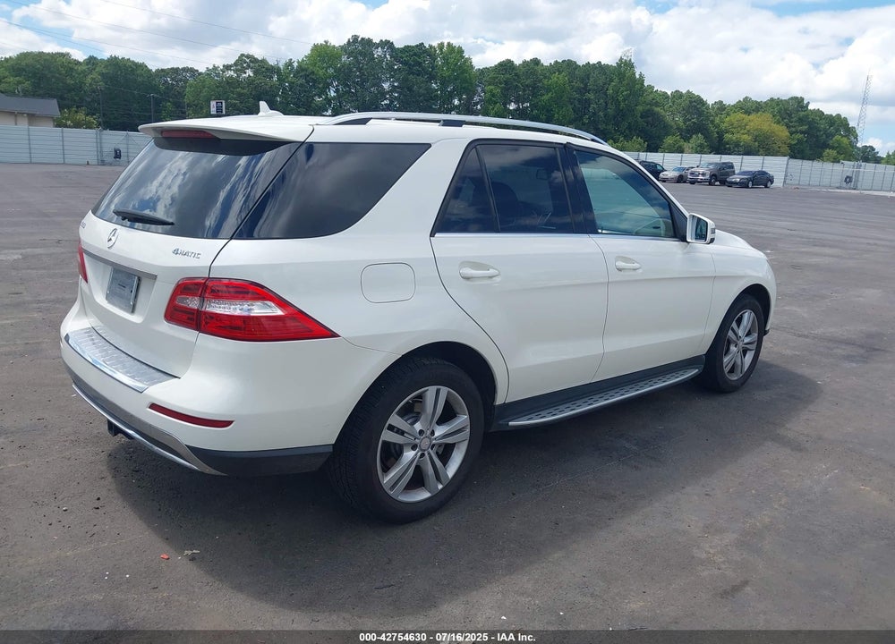2014 MERCEDES-BENZ M-CLASS VIN: 4JGDA5HB8EA271709