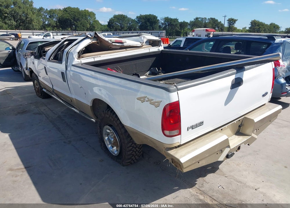 2001 FORD F-250 LARIAT/XL/XLT VIN: 1FTNW21FX1EA85131
