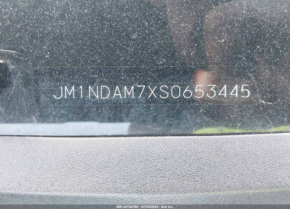 2025 MAZDA MX-5 MIATA RF GRAND TOURING VIN: JM1NDAM7XS0653445