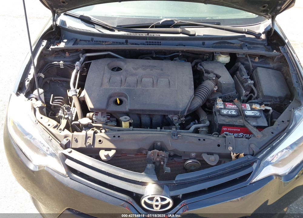 2015 TOYOTA COROLLA L VIN: 2T1BURHE9FC242723