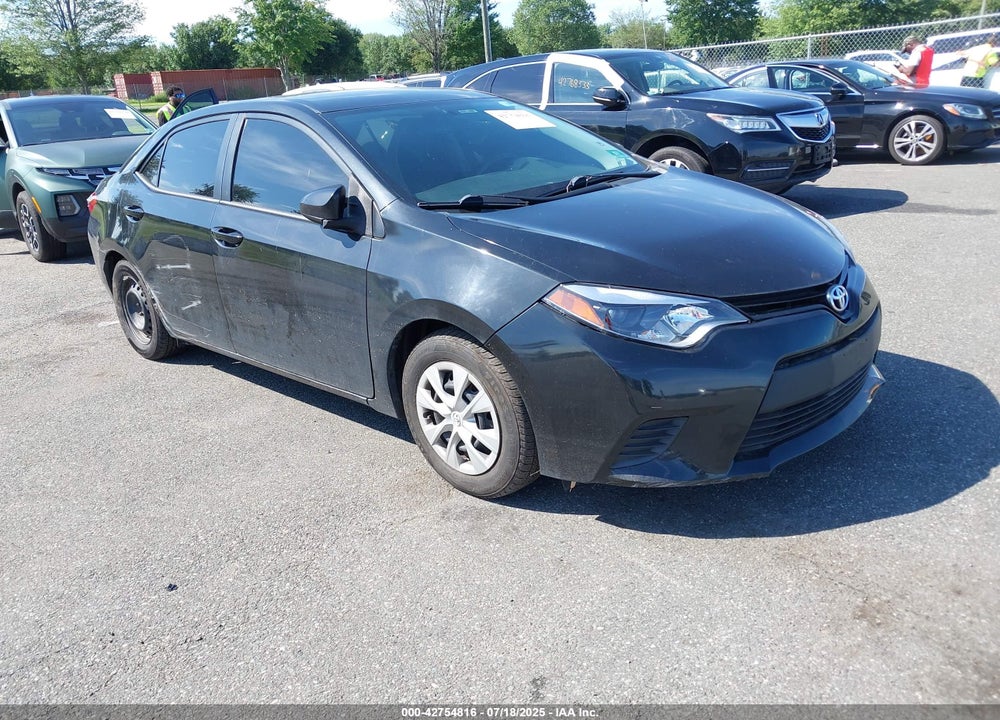 2015 TOYOTA COROLLA L VIN: 2T1BURHE9FC242723