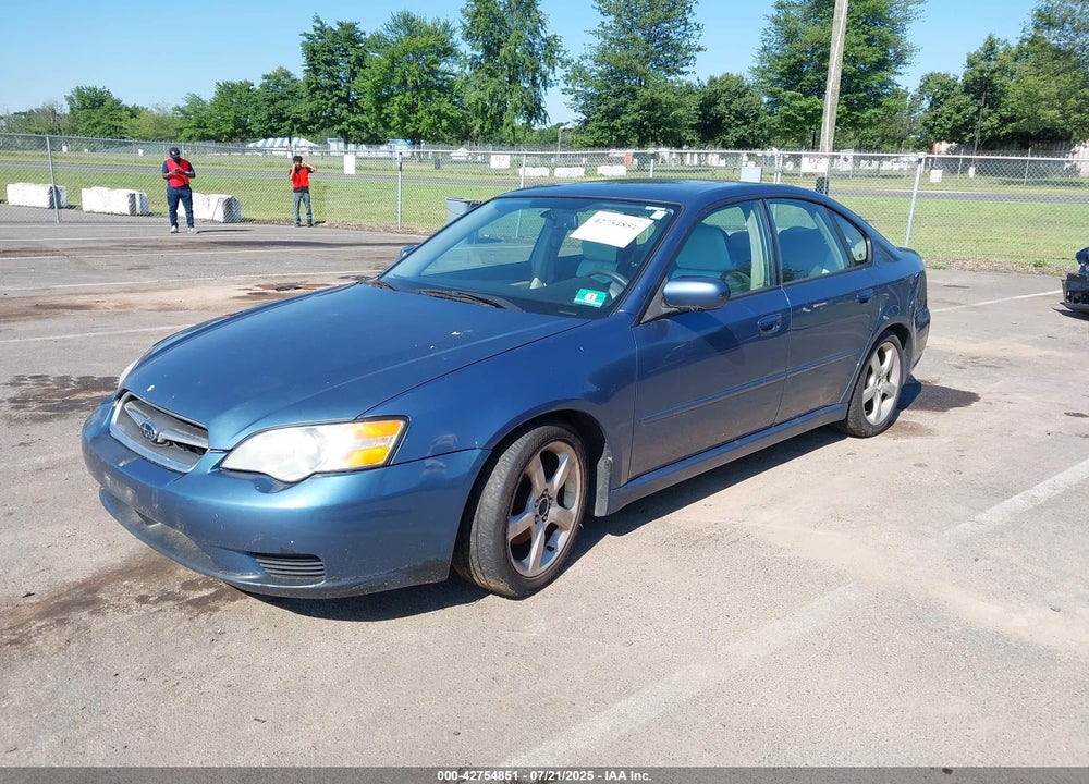 2007 SUBARU LEGACY VIN: 4S3BL616877209929