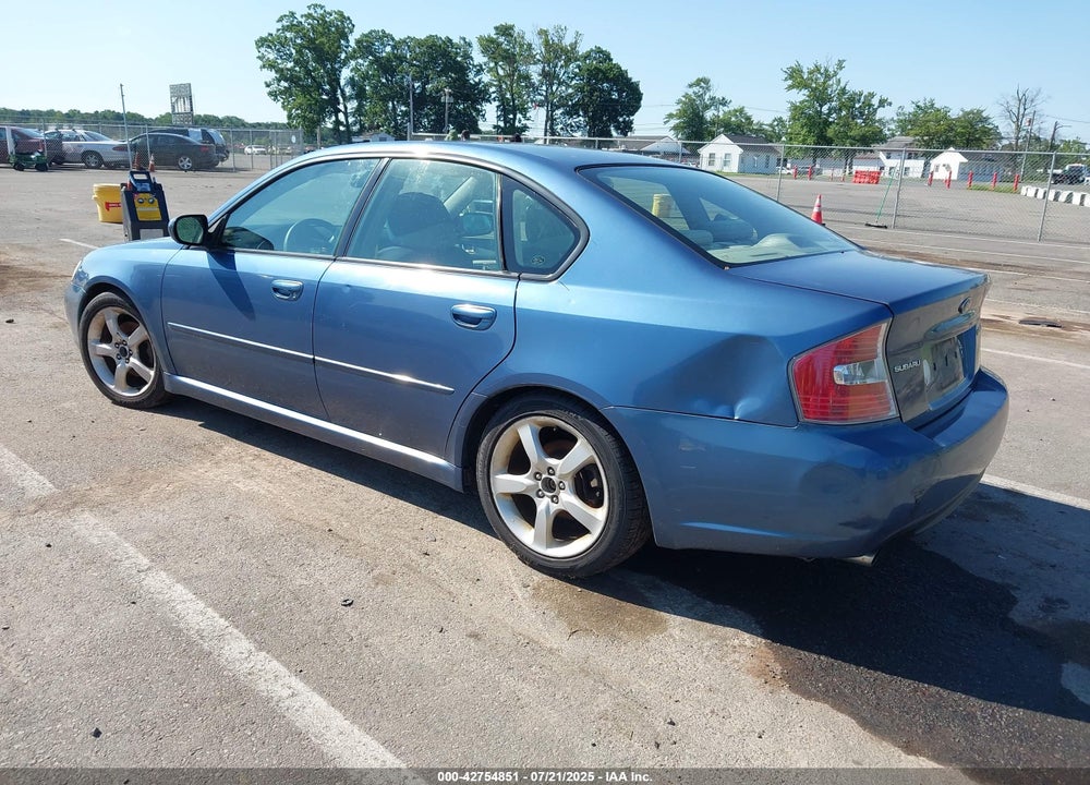 2007 SUBARU LEGACY VIN: 4S3BL616877209929