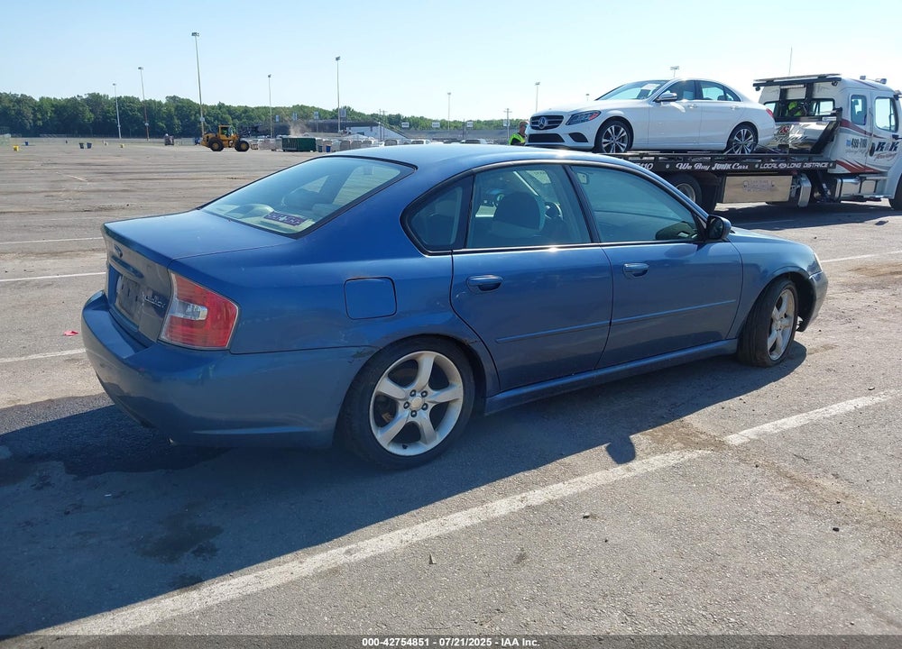 2007 SUBARU LEGACY VIN: 4S3BL616877209929