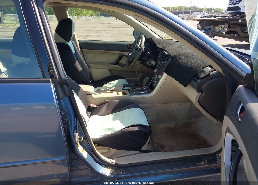 2007 SUBARU LEGACY VIN: 4S3BL616877209929