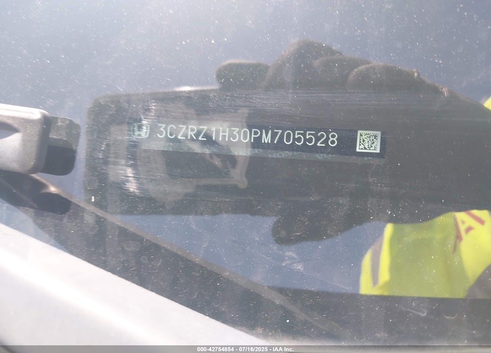 2023 HONDA HR-V VIN: 3CZRZ1H30PM705528