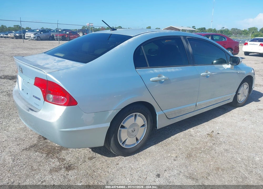 2006 HONDA CIVIC HYBRID VIN: JHMFA36286S030621