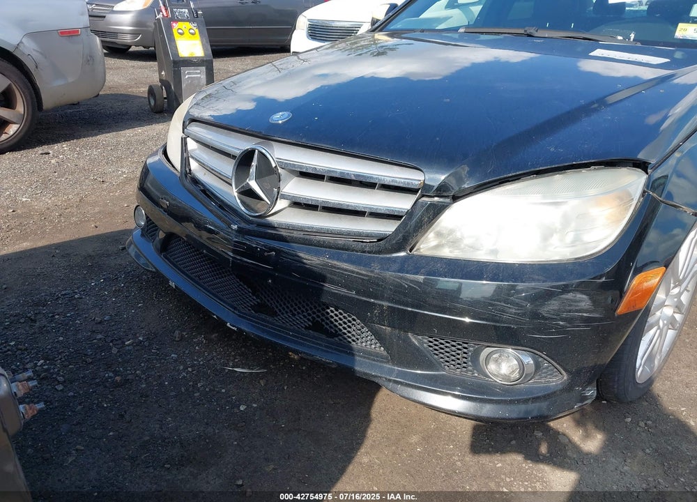 2009 MERCEDES-BENZ C CLASS VIN: WDDGF81X39R069285