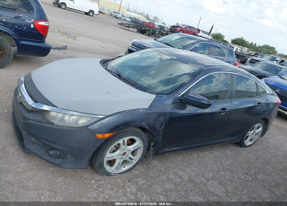 2016 HONDA CIVIC VIN: 19XFC1F30GE015608