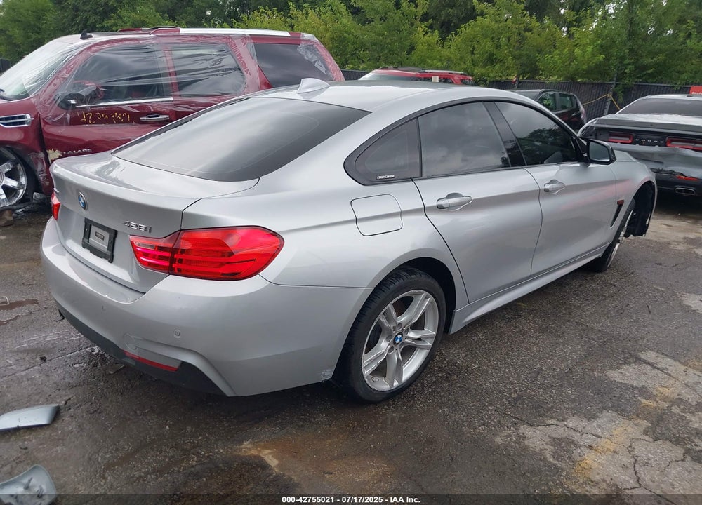 2016 BMW 4 SERIES VIN: WBA4C9C57GG137858