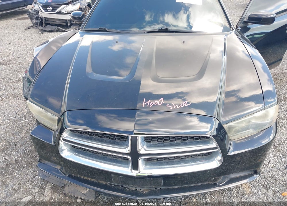 2012 DODGE CHARGER VIN: 2C3CDXBG3CH215784