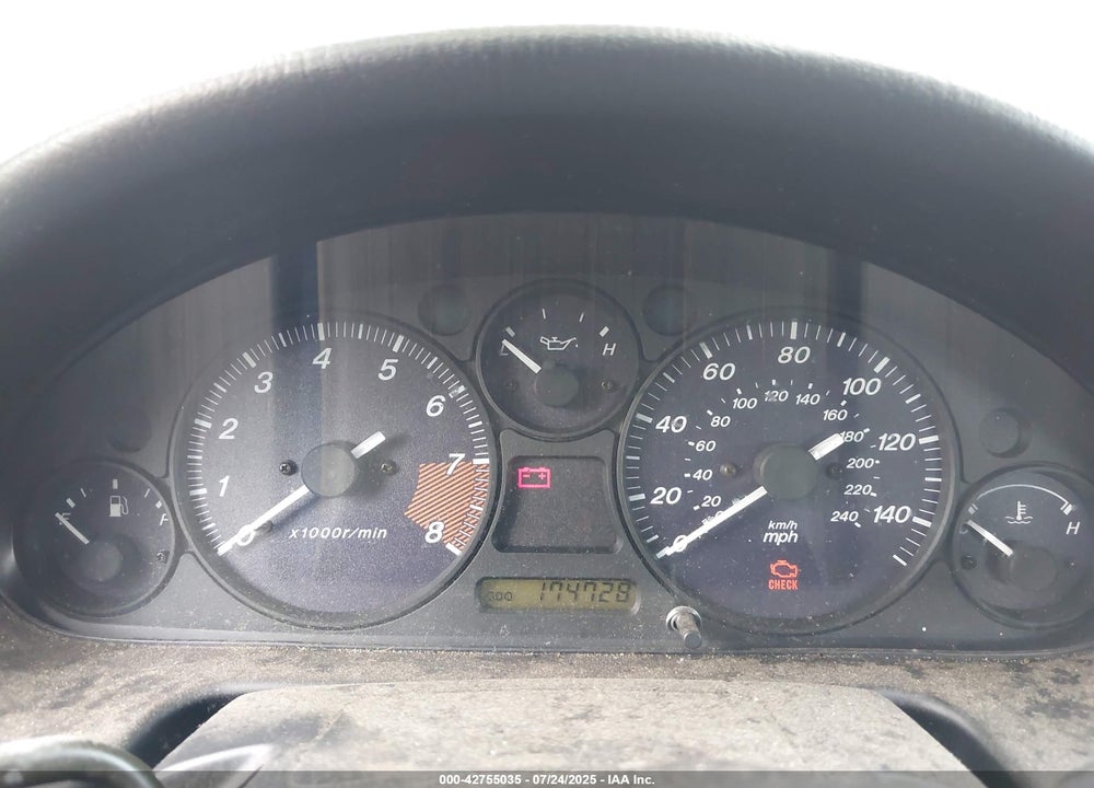 1999 MAZDA MX-5 MIATA LEATHER PKG/POPULAR EQUIPMENT PKG/SPORTS PKG/TOURING PKG VIN: JM1NB3537X0134549