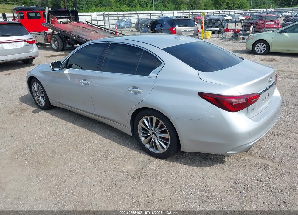 2018 INFINITI Q50 3.0T LUXE VIN: JN1EV7AR6JM440167