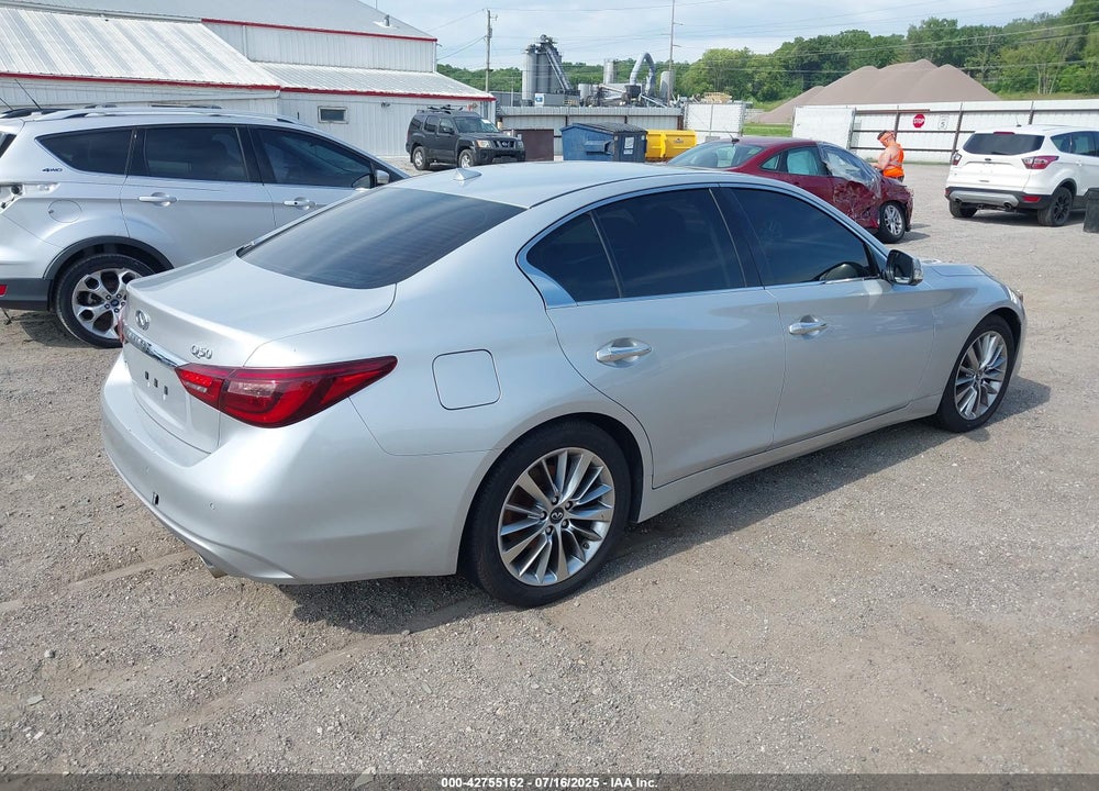 2018 INFINITI Q50 3.0T LUXE VIN: JN1EV7AR6JM440167
