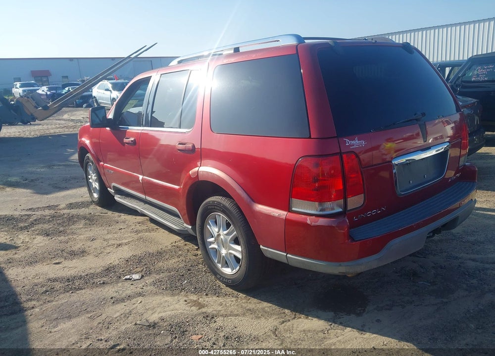 2004 LINCOLN AVIATOR VIN: 5LMEU88H04ZJ51367