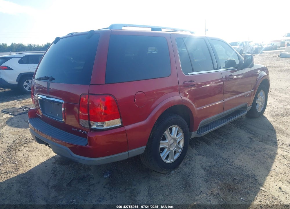 2004 LINCOLN AVIATOR VIN: 5LMEU88H04ZJ51367