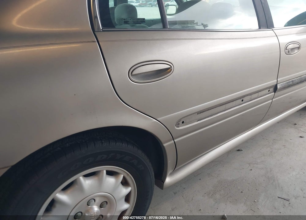 2000 BUICK LESABRE CUSTOM VIN: 1G4HP54K0Y4254329