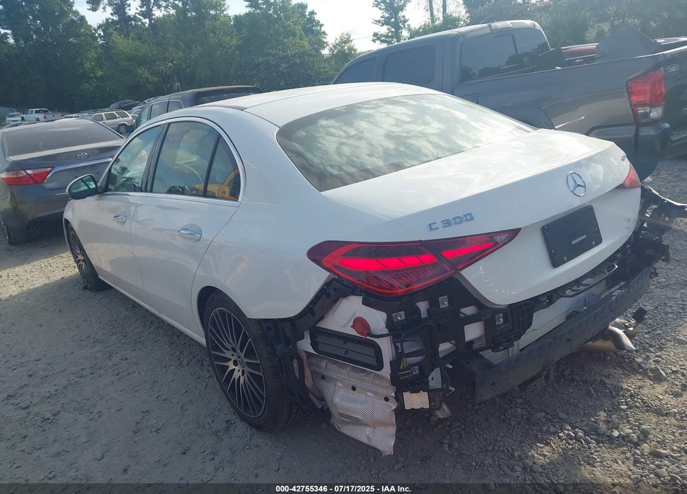 2025 MERCEDES-BENZ C CLASS VIN: W1KAF4HBXSR269353