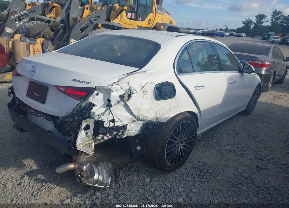 2025 MERCEDES-BENZ C CLASS VIN: W1KAF4HBXSR269353