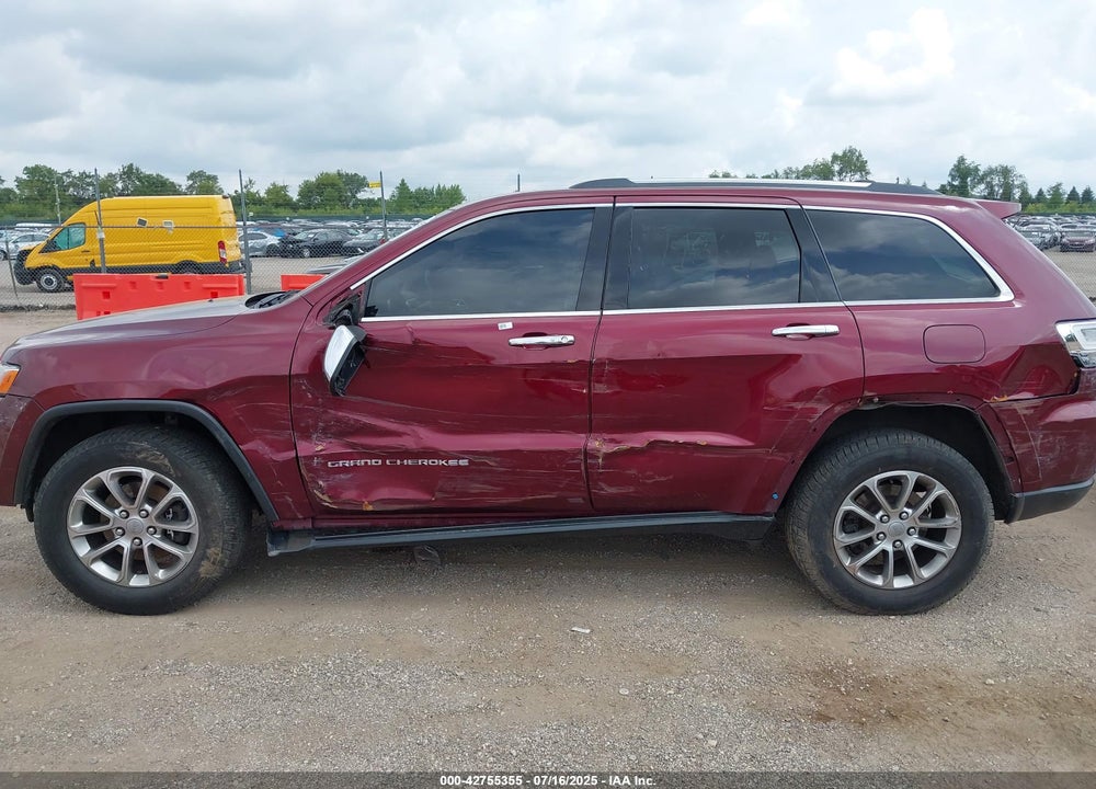 2016 JEEP GRAND CHEROKEE VIN: 1C4RJFBG8GC327174