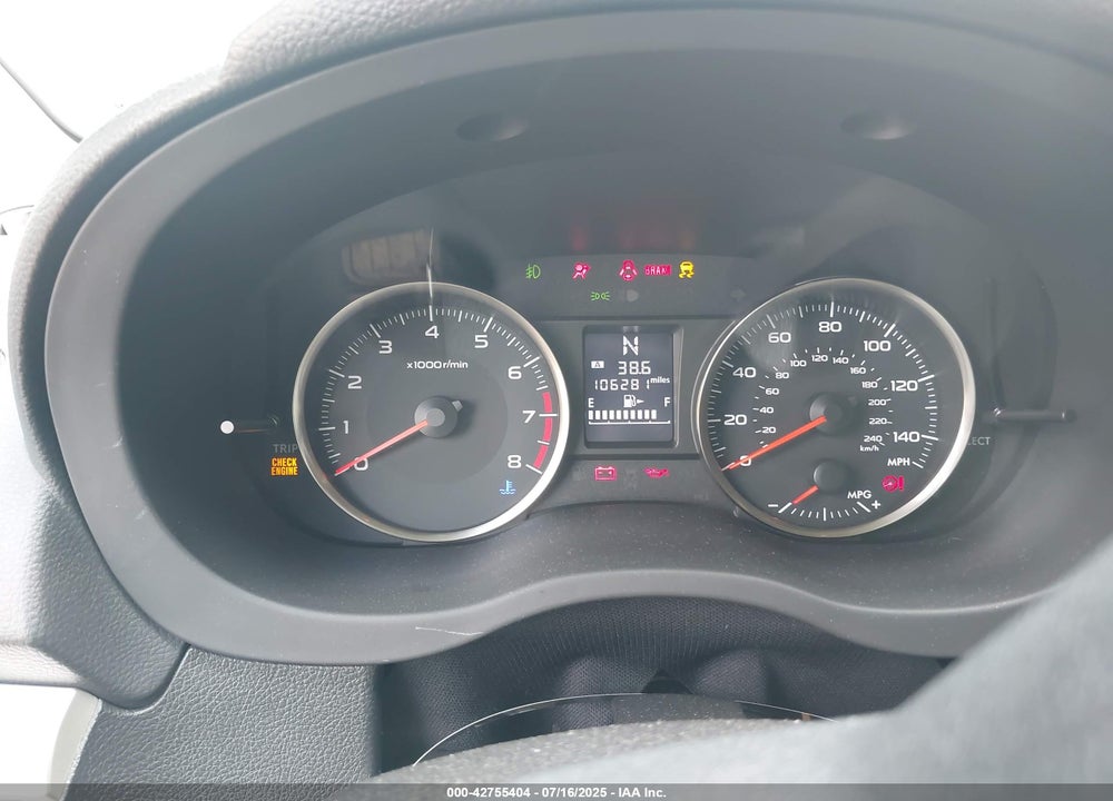 2016 SUBARU CROSSTREK VIN: JF2GPABC5G8250113