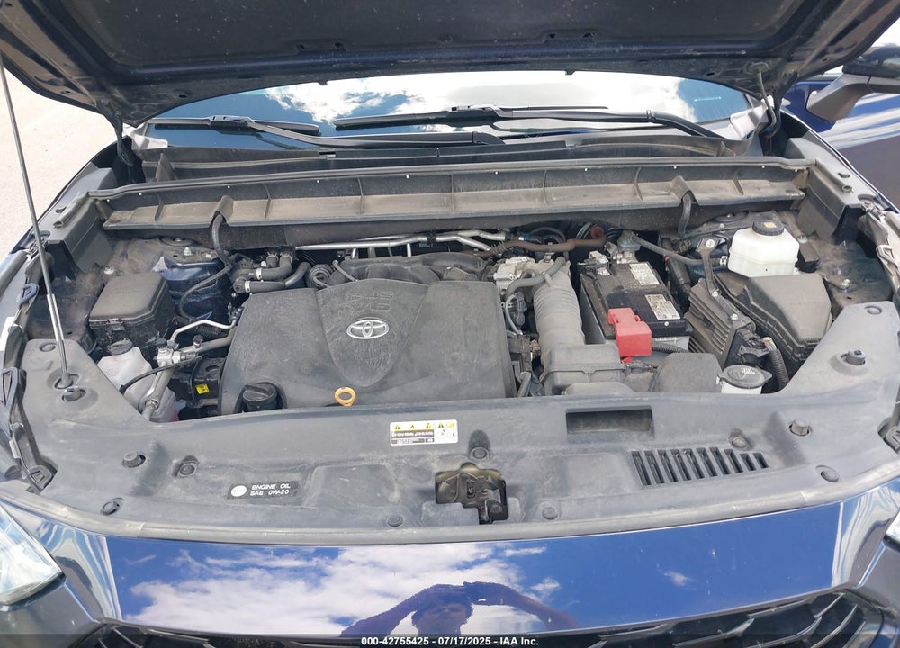 2021 TOYOTA HIGHLANDER VIN: 5TDLZRAH7MS053065