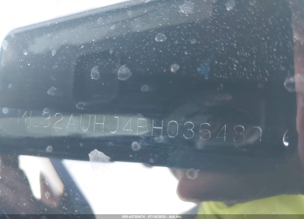 2024 MITSUBISHI MIRAGE VIN: ML32AUHJ4RH036480