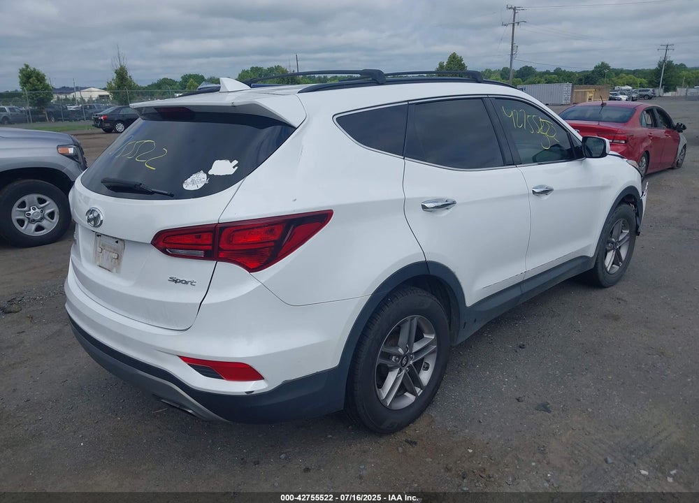 2017 HYUNDAI SANTA FE VIN: 5NMZUDLB4HH015242