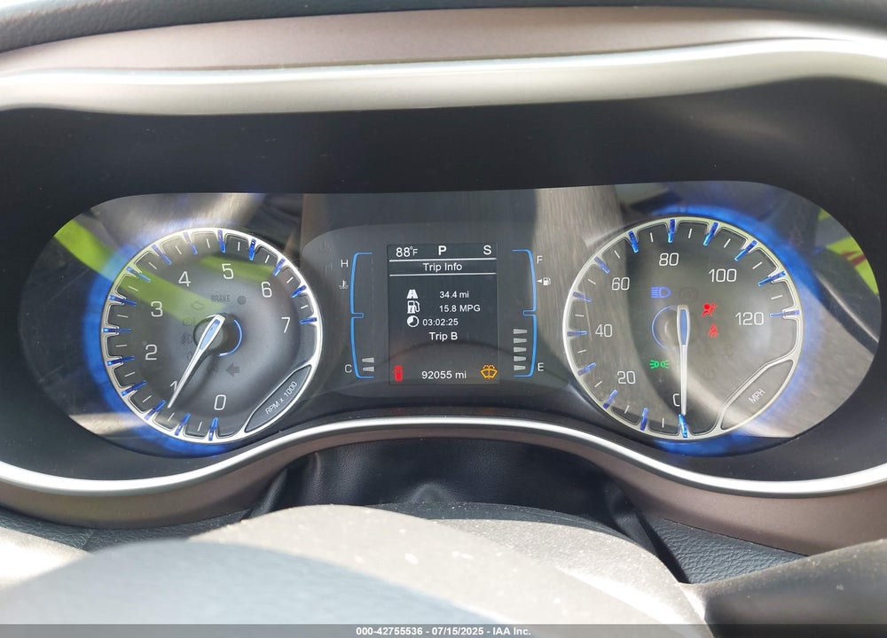 2017 CHRYSLER PACIFICA TOURING L VIN: 2C4RC1BG8HR660660