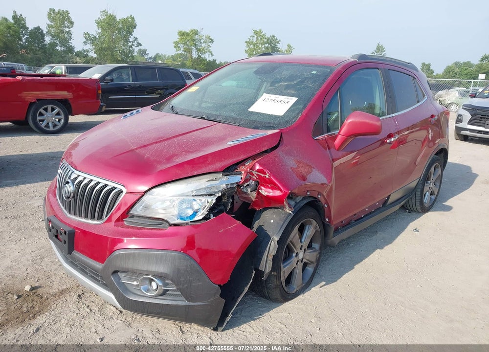2013 BUICK ENCORE CONVENIENCE VIN: KL4CJBSB9DB125278